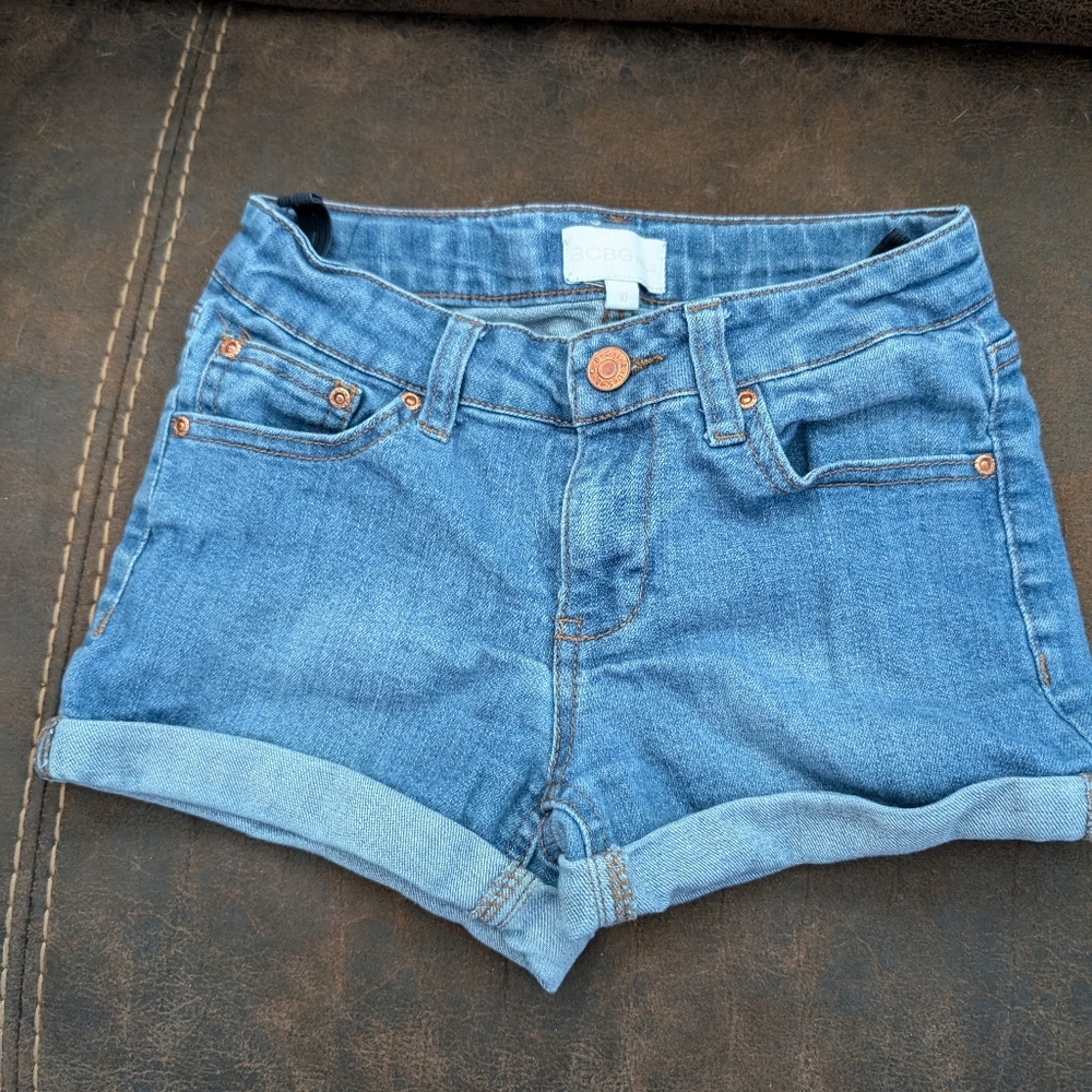 BCBG jean girls shorts